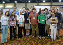 Durham Academy (Durham, N.C.) students at the 2009 Lunar and Planetary Science Conference